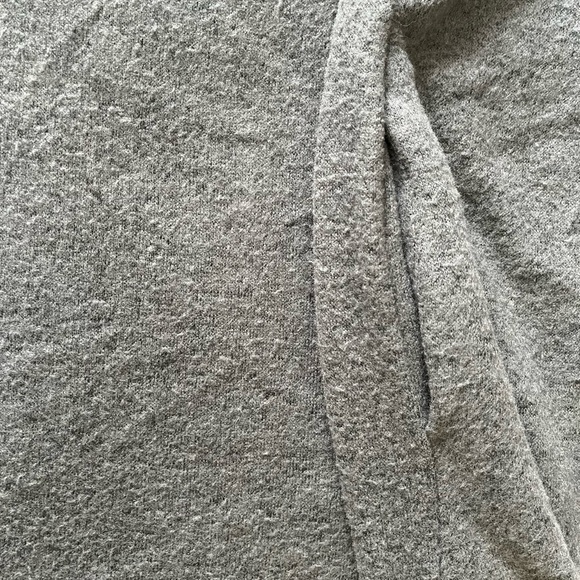 Socialite by Nordstrom Rack Grey Mock Neck Fleece Dress - Picture 5 of 5